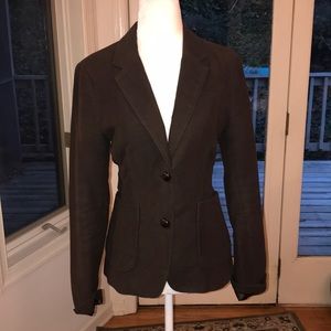 Banana Republic Brown Cotton Blazer - Sz 6